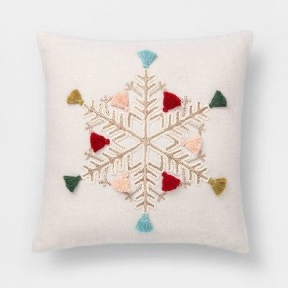 Opalhouse Other - FOUND ISO Opalhouse Embroidered Snowflake Pillow